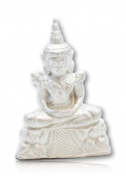 buddha-silber-matt-thailand-buddhismus