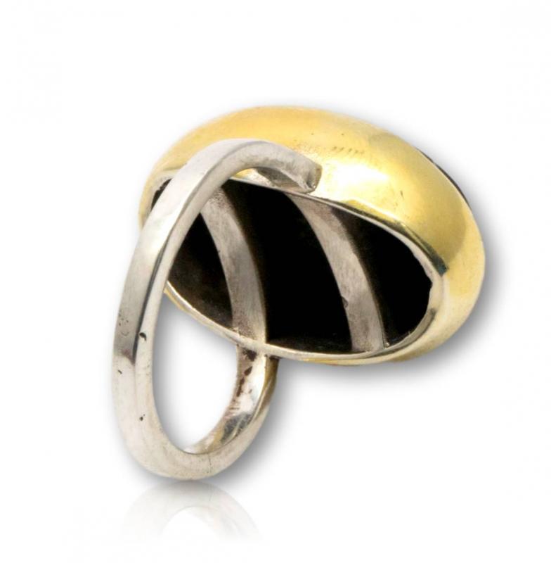 ring-turmalin-schoerl-silber-vergoldet-gold-edelstein