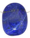 edler Lapis Lazuli  / Lapislazuli Trommelstein Schmuck Anhänger - A Qualität #0226
