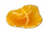 traumhafte Orangencalcit - Calcit Schale - A Qualität #0274