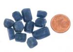 10 x blauer Saphir Trommelsteine - Edelsteine #5235